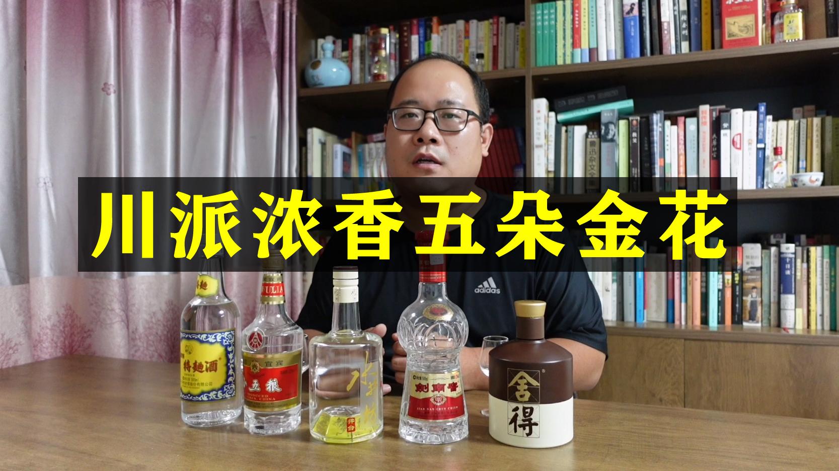 川酒五朵金花:泸州老窖,五粮液,舍得,水井坊,剑南春,风格有什么不同?