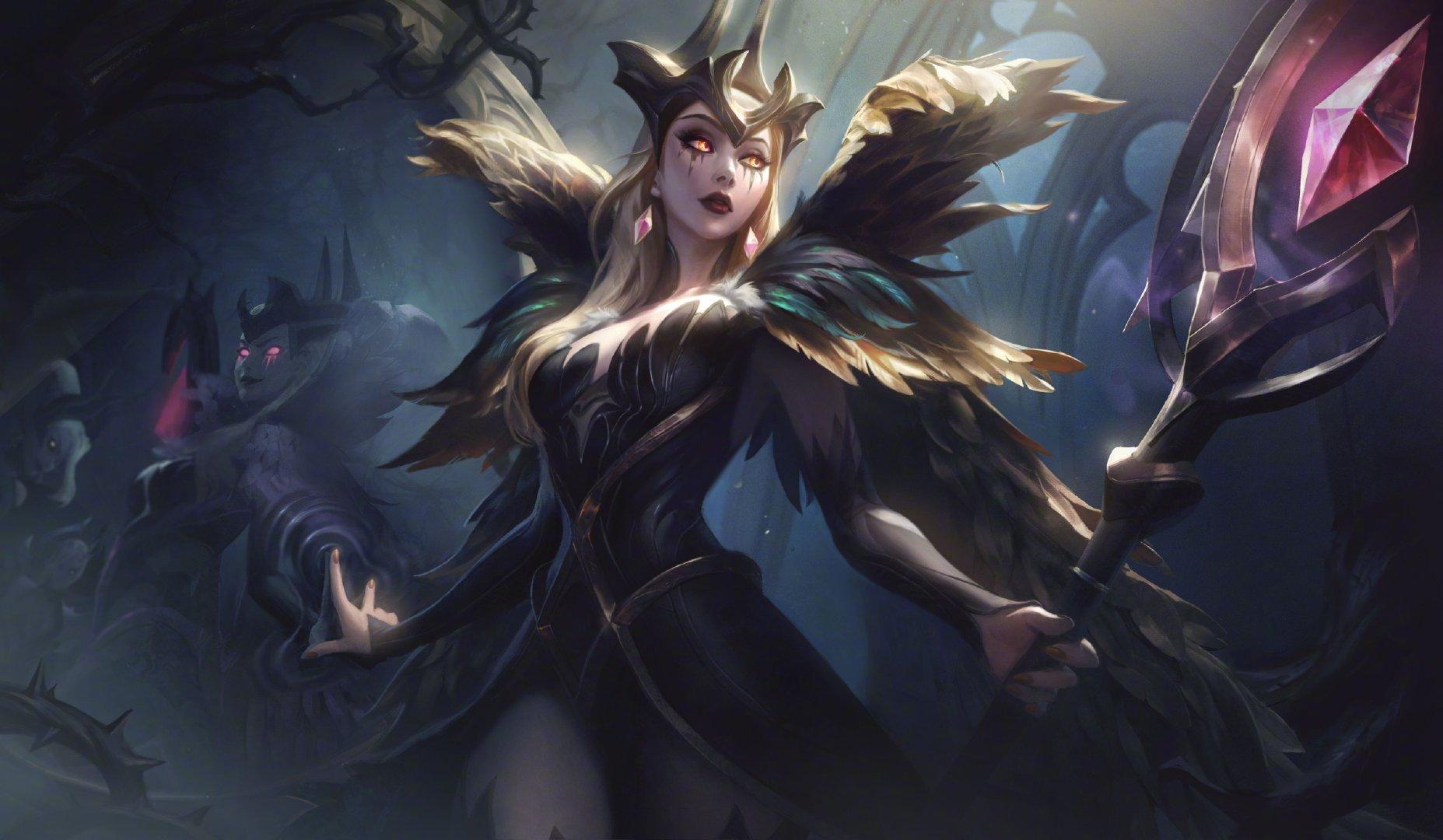 如何评价《英雄联盟》莫甘娜「魔女」皮肤?