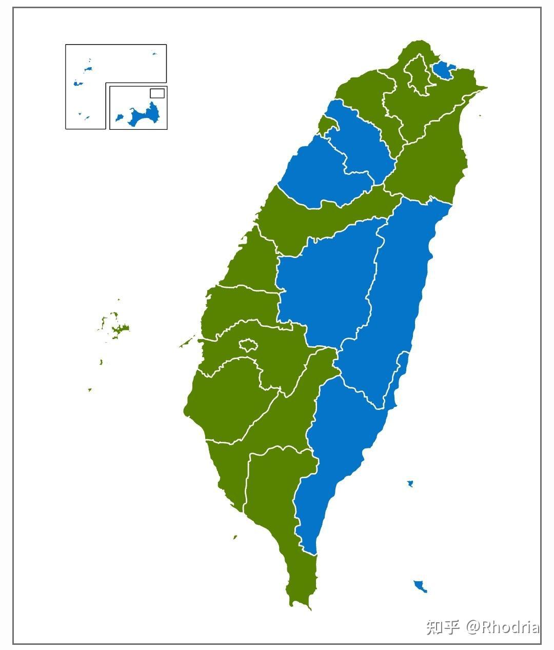 该怎么样区分台湾蓝和绿