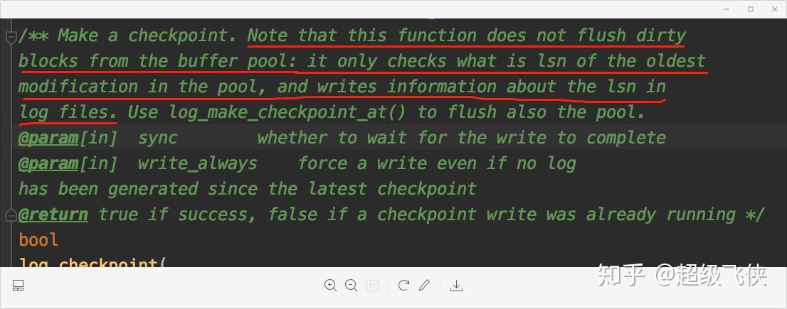 mysql中的checkpoint回刷磁盘是针对flush脏页链表还是redo log的？ - 知乎
