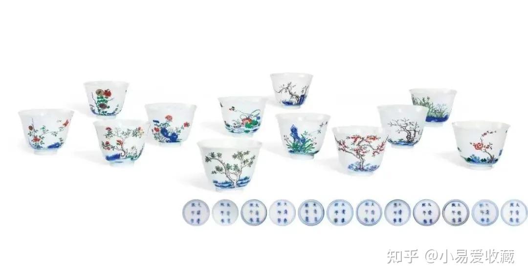 康熙瓷器，为什么这么火？1.32825亿元成交的五彩十二月花神杯竟不是最