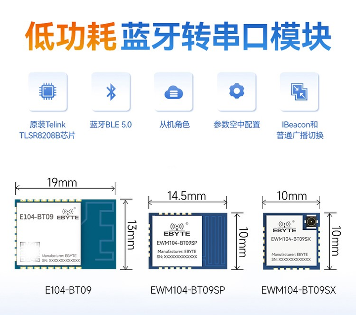 Tlsr Microcontroller Epaper 国产低功耗BLE5.0蓝牙模块,TLSR芯片蓝牙转串口,最远通信200米! - 知乎