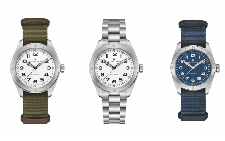 探险手表 月华的腕表世界 1人赞同了该文章 汉密尔顿卡其野战系列腕表