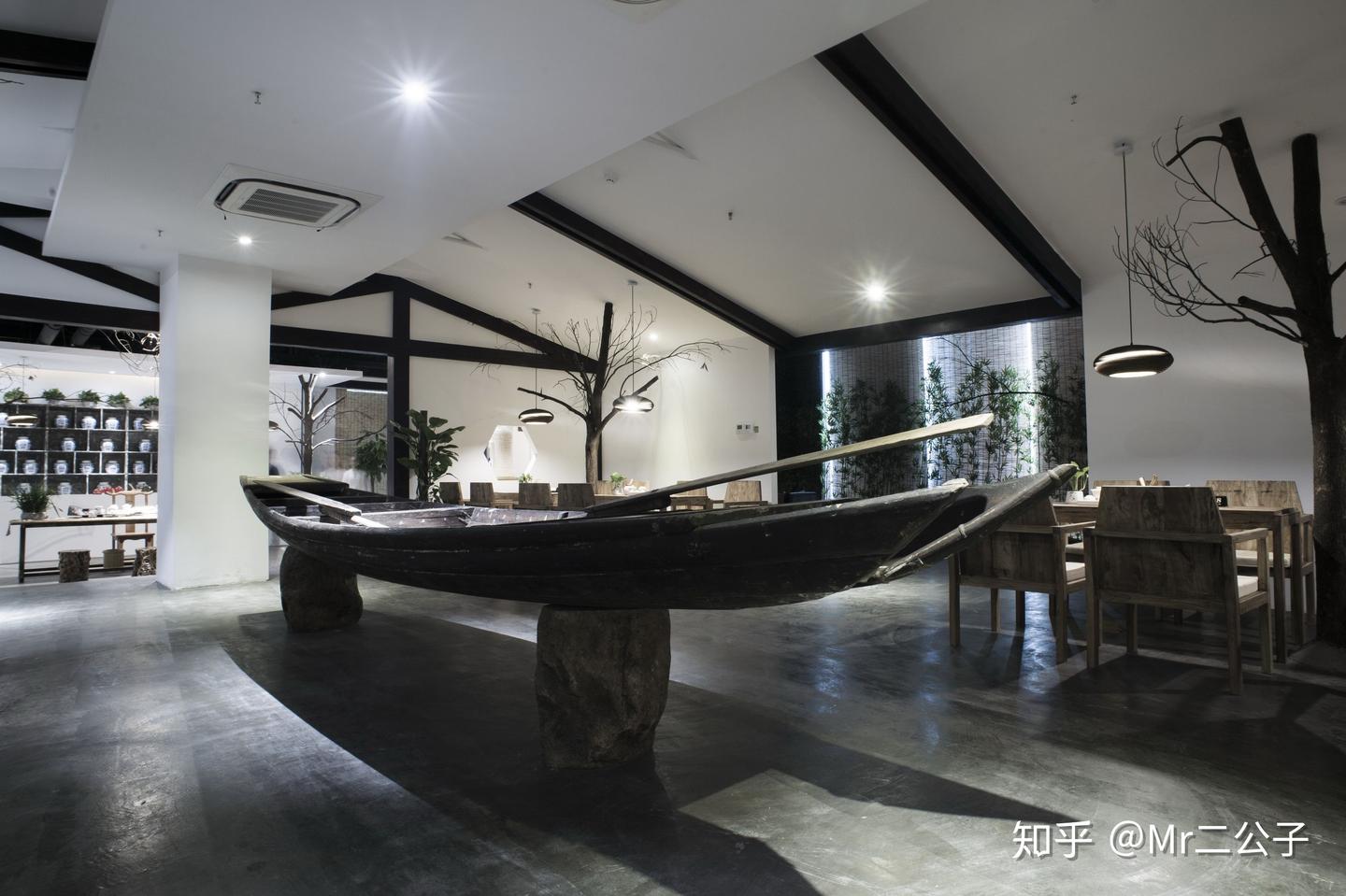私人会所篇 ｜ 私人别墅会所设计：精简禅意佛系中式会所 古色古香 宁静而致远 - 知乎