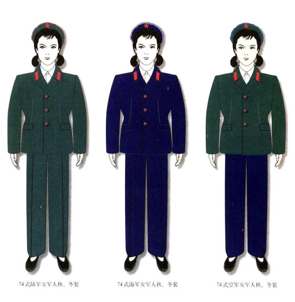 65式海军军服为什么有深灰和蓝色? - 知乎