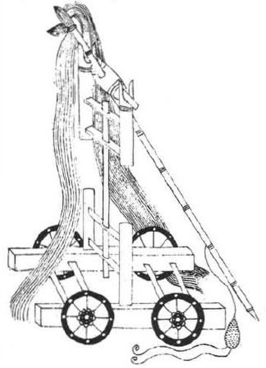 为什么感觉中国古代军事中的投石车的地位没有西方古代军事中那么重要