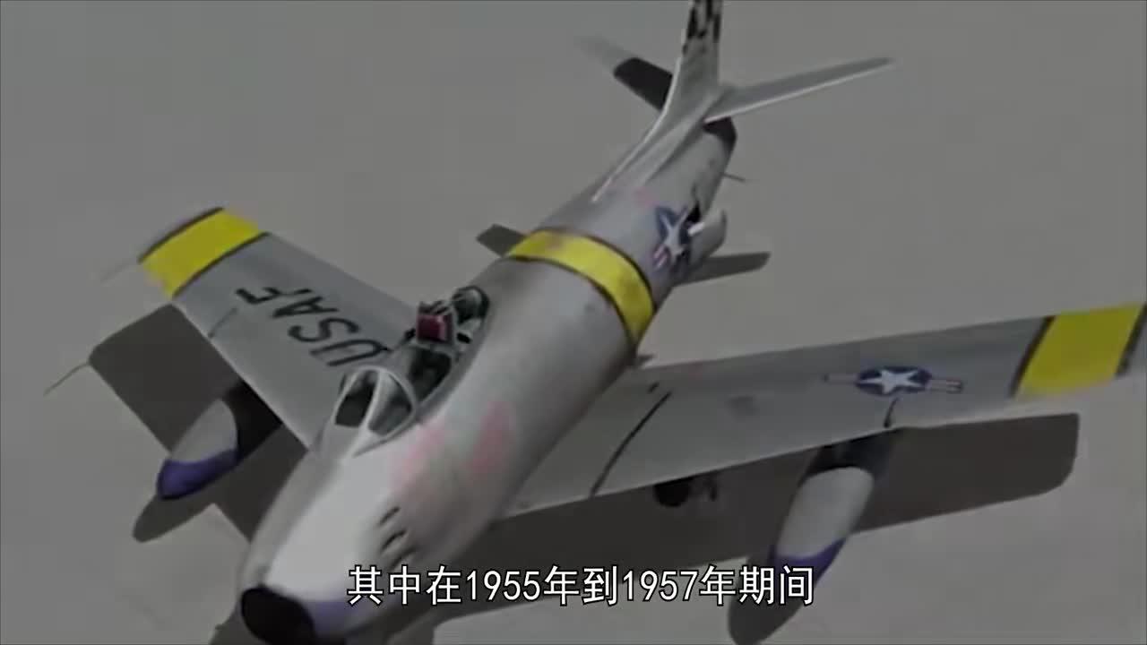 f86佩刀战斗机美军第一代喷气式战斗机号称米格15的克星