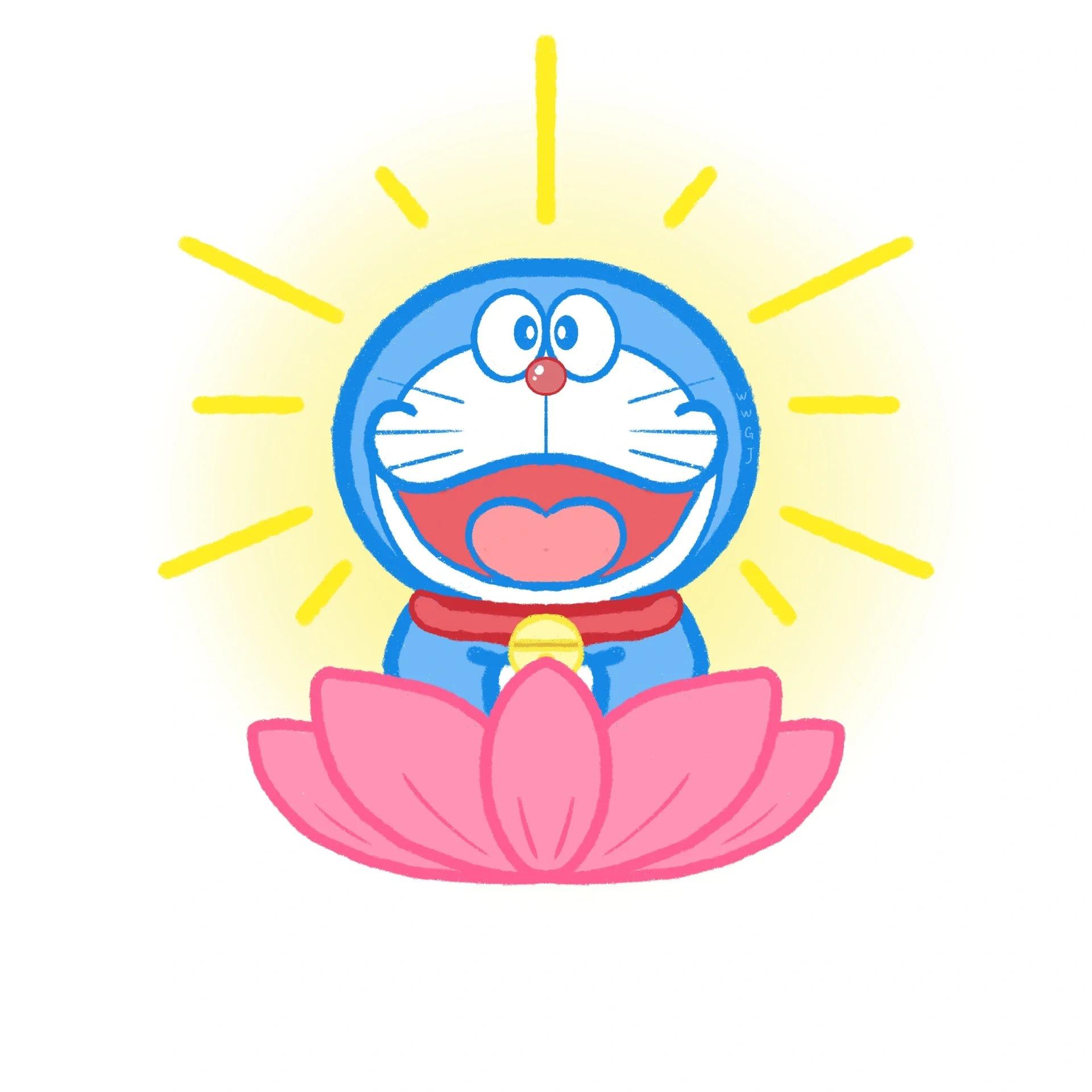有什么可爱的哆啦a梦头像可以分享?