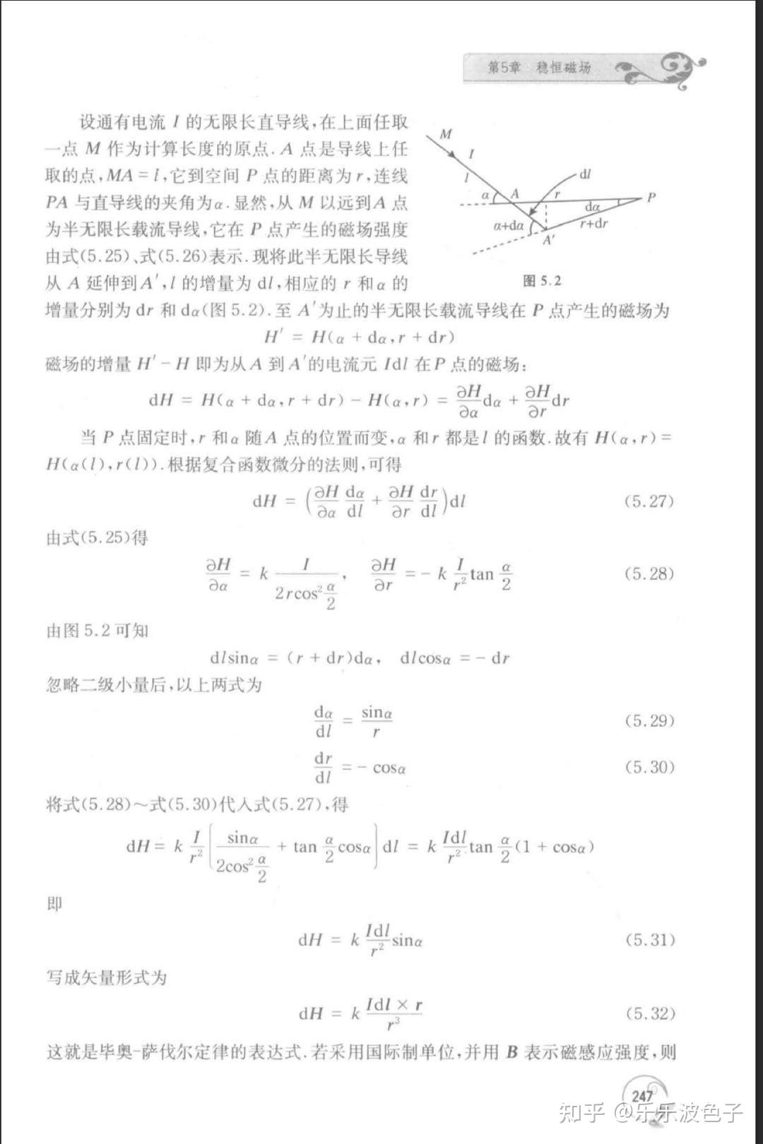毕奥—萨伐尔定律是怎么得到的? - 知乎