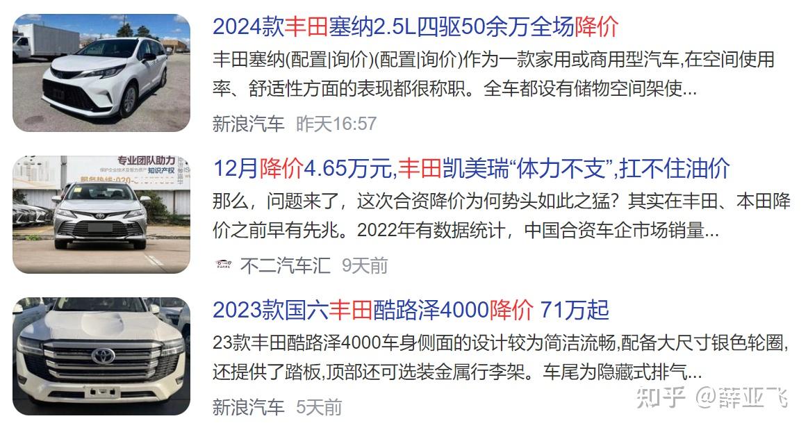 丰田汽车发布 2023 财报「营业利润达人民币 2492 亿元,同比飙涨96.