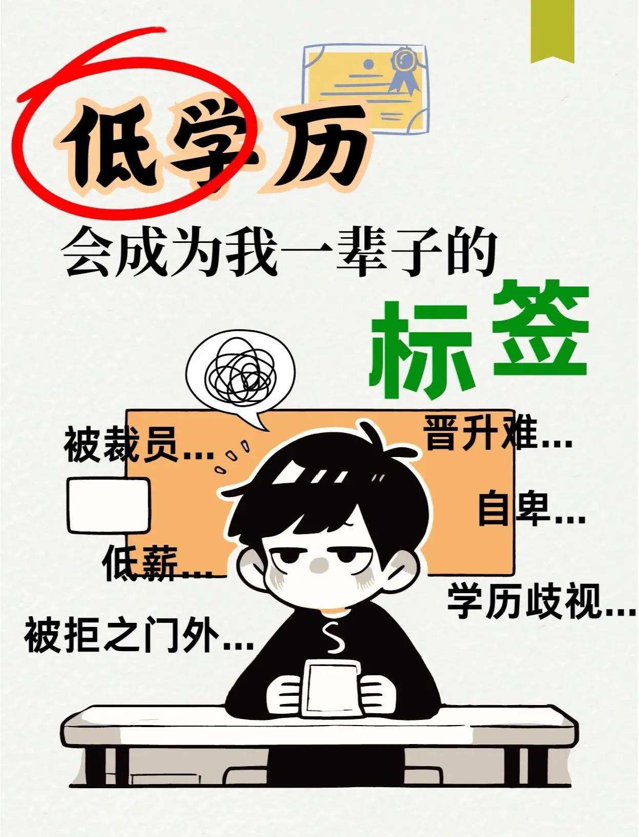 你在求职或者进入职场后有过「学历自卑」吗？对于正处于这样状态的年轻人，你有什么建议呢？