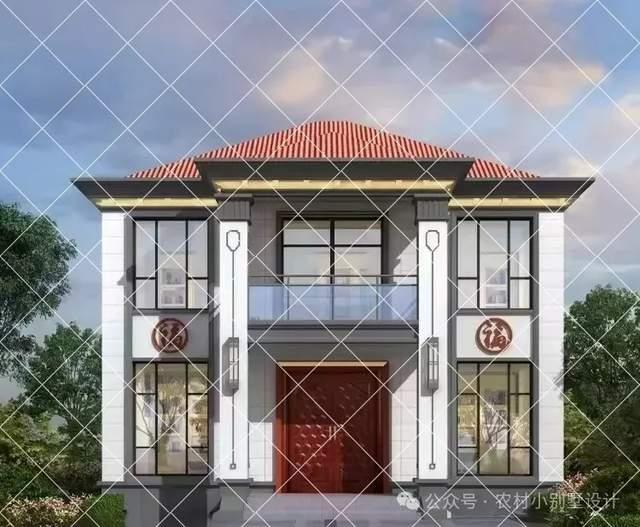 30款带阁楼二层新中式自建房别墅，2025回乡建房首选别墅效果图 - 知乎