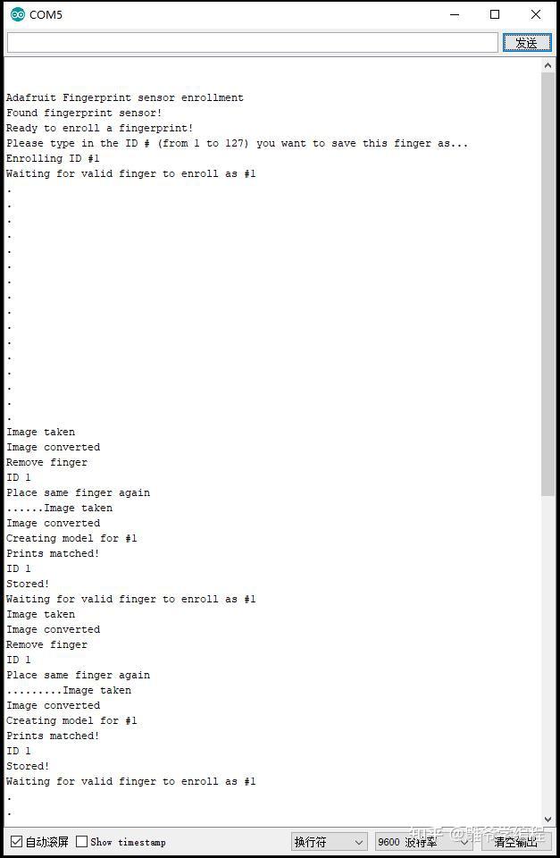 【雕爷学编程】Arduino动手做(141)---AS608光学指纹识别模块 - 知乎