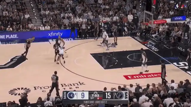 2526赛季NBA季后赛森林狼 97:126 马刺，如何评价这场比赛？