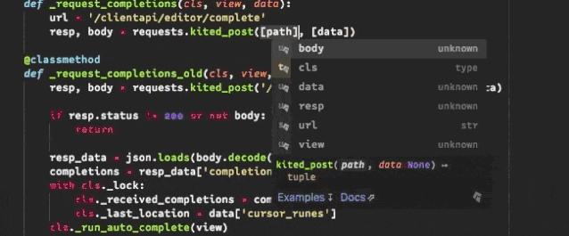 新版 Kite:实时补全代码,Python 之父都发声力挺! - 知乎