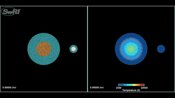 理论上一个行星上最大的陨石坑能达到行星的什么比例?