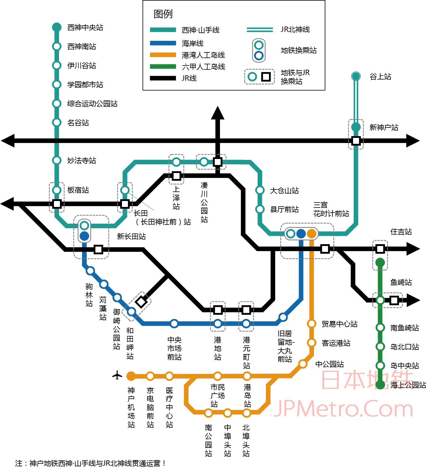 为什么日本地铁图里有JR线？ - 知乎