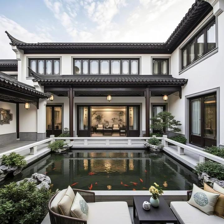 新中式合院中的传统符号解读:从建筑细节看文化传承 - 知乎