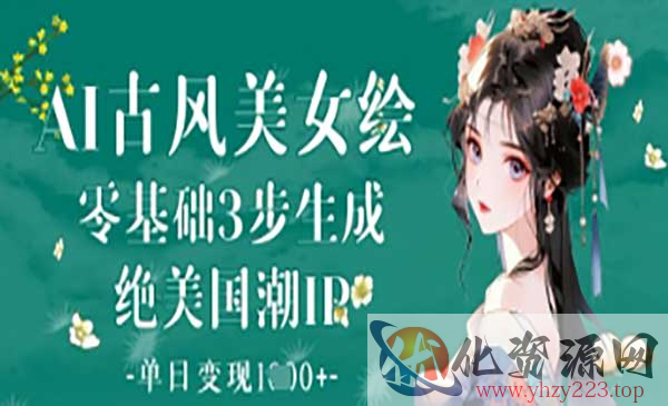 3步生成绝美国潮IP_wwz