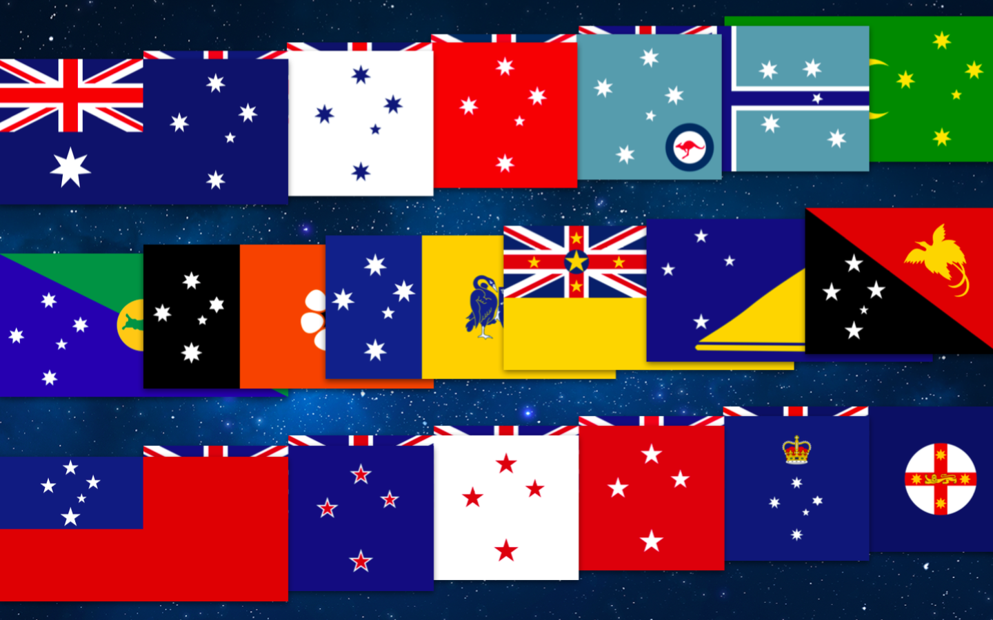 为什么这些南半球国家的国旗上都有一个十字星座