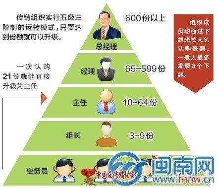 传销案中三层级示意图图片