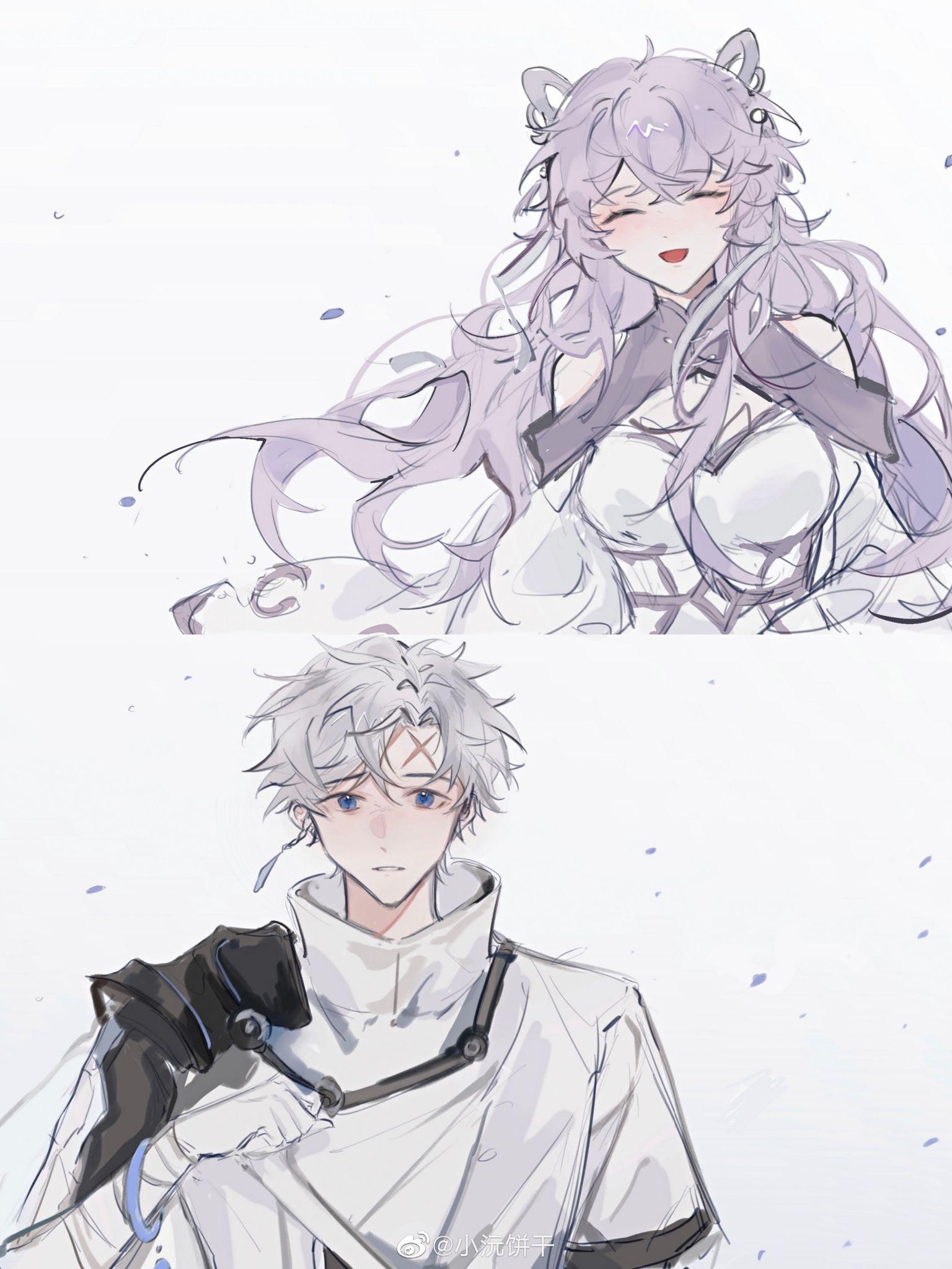 有没有东方曜和西施的动漫情头