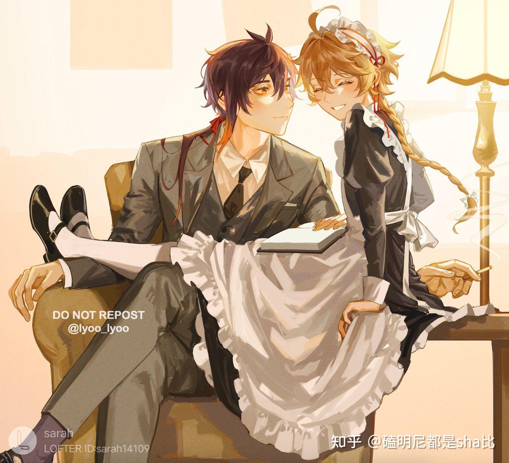 如何看待原神钟离和公子的拉郎cp