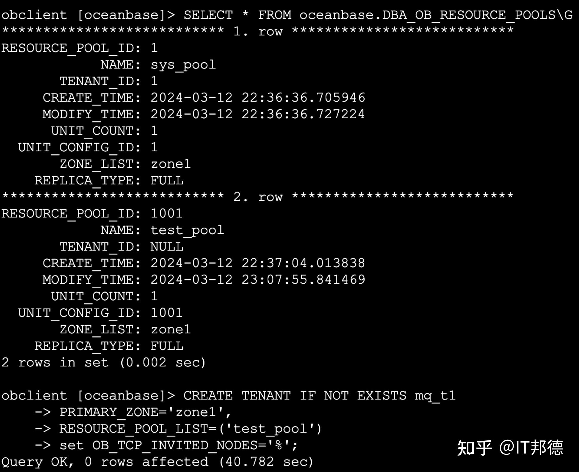 OceanBase4.2版本 Docker 体验 - 知乎