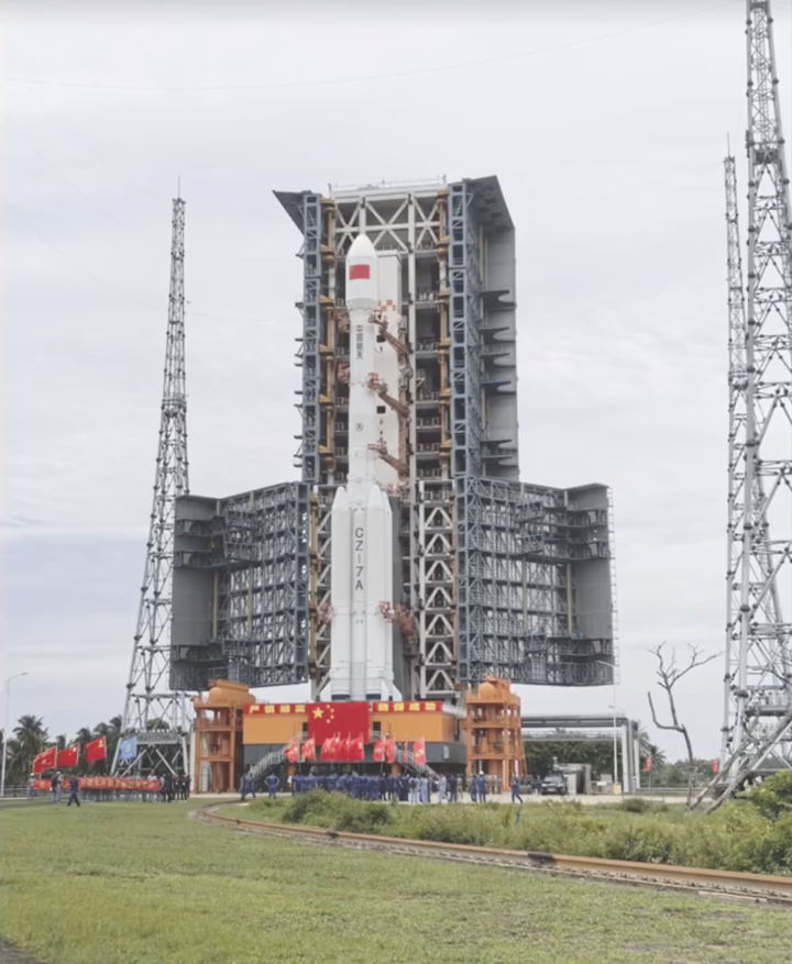 长征七号甲运载火箭新装登场!