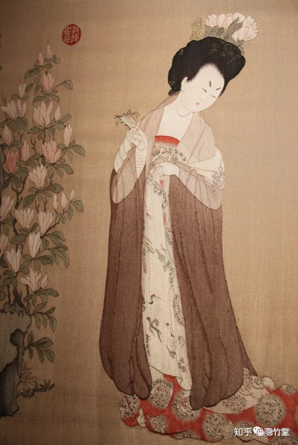 缂丝《簪花仕女图》 - 知乎