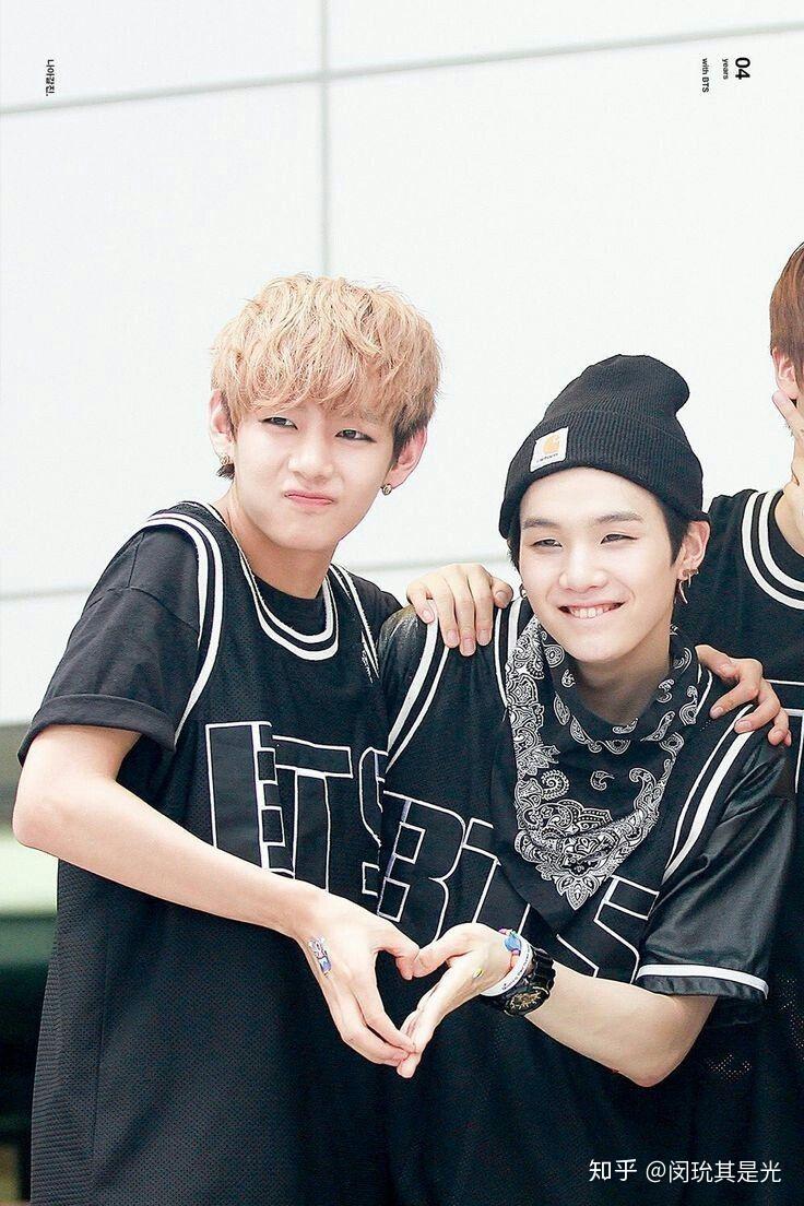 有没有金泰亨闵玧其的合照?