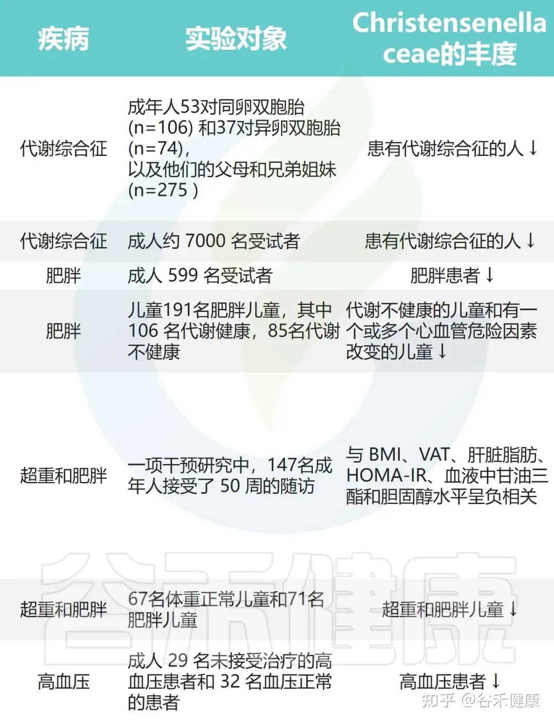 Christensenella minuta——下一代益生菌候选者：改善代谢、减轻炎症- 知乎