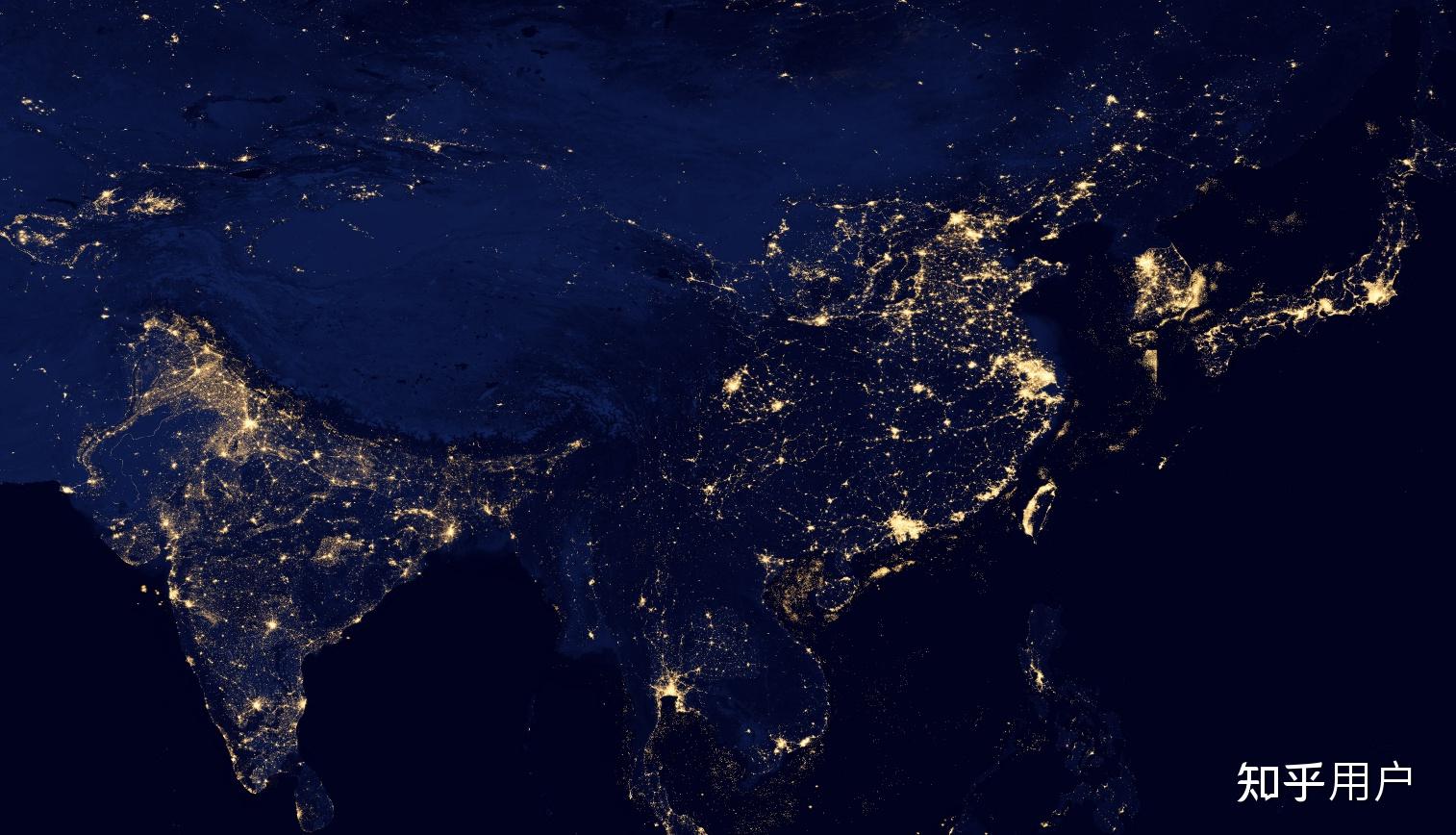 为什么落后的印度在卫星图上这么亮? - 知乎