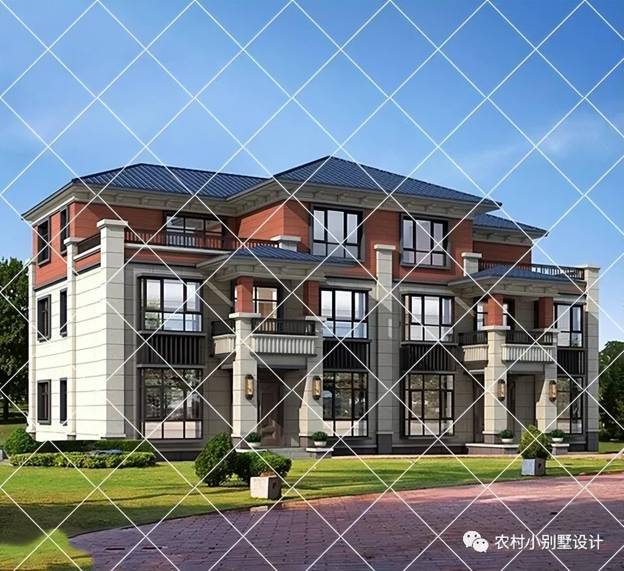 兄弟双拼别墅怎么建比较划算,24套农村双拼自建房别墅省钱又有面子 - 知乎