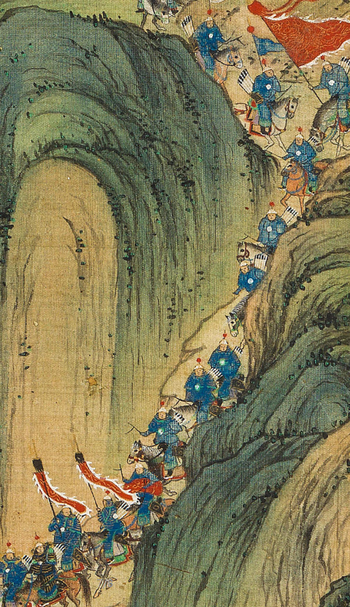 中国古代有哪些描绘战争的绘画作品