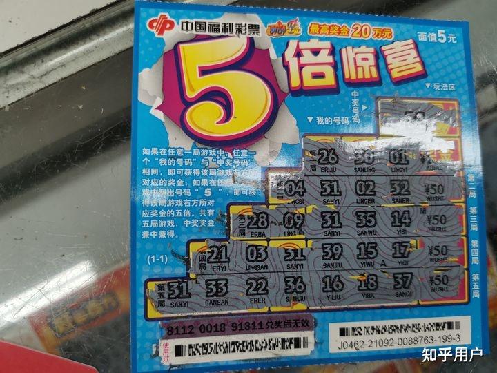 刮刮乐有什么中奖的技巧吗? - 知乎