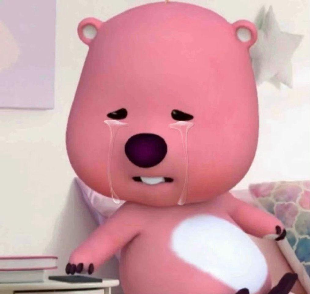 这个粉色的熊叫什么啊,还有没有其他类型的表情包? - 知乎
