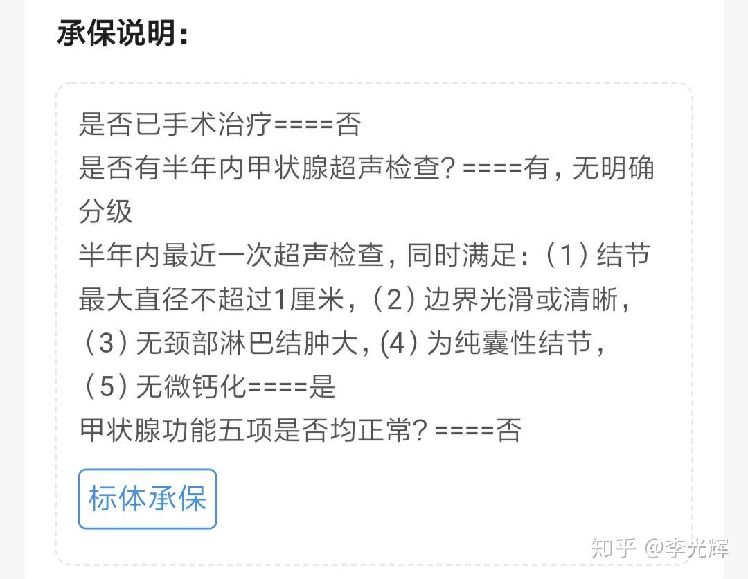 甲狀腺囊腫究竟應如何投保健康險百萬醫療