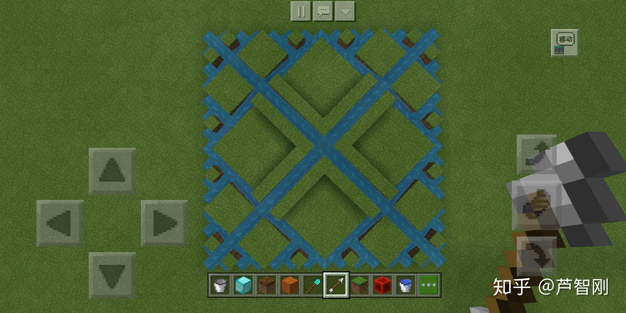 Minecraft 中只用一格水源，最多能灌溉多少耕地? - 知乎