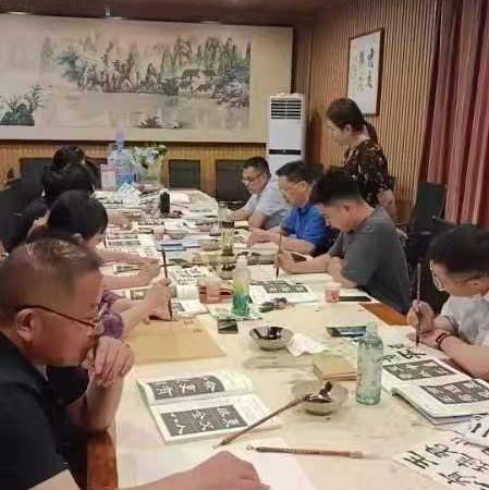河南开封贾志刚幽墨味道书法研习班翰墨飘香传承经典