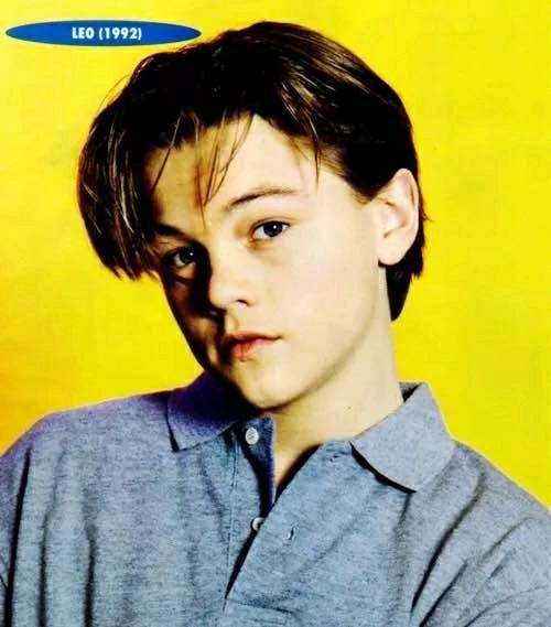 请问谁有小李子年轻时的照片