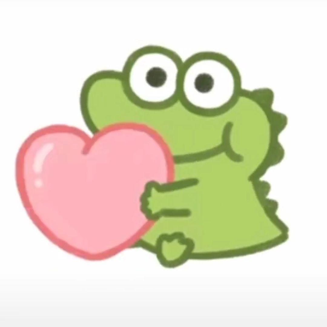 哪个帅哥美女有那个绿色小鳄鱼的表情包? - 知乎