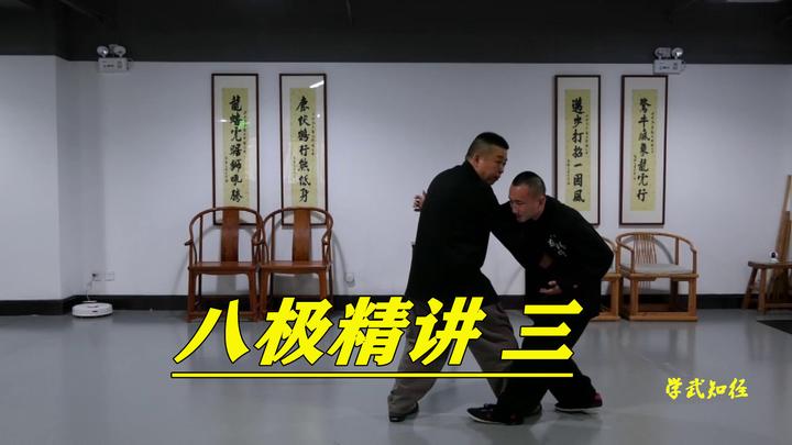 八极拳实战技法之两仪顶使用方式,这就是习武精髓!