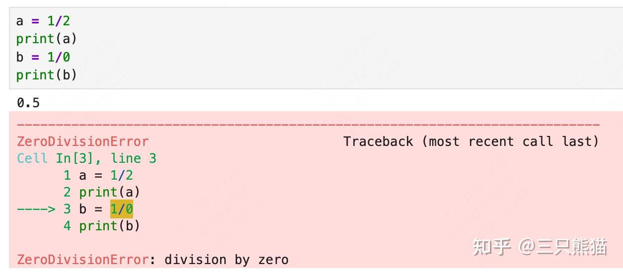 从零开始学Python之异常处理 - 知乎