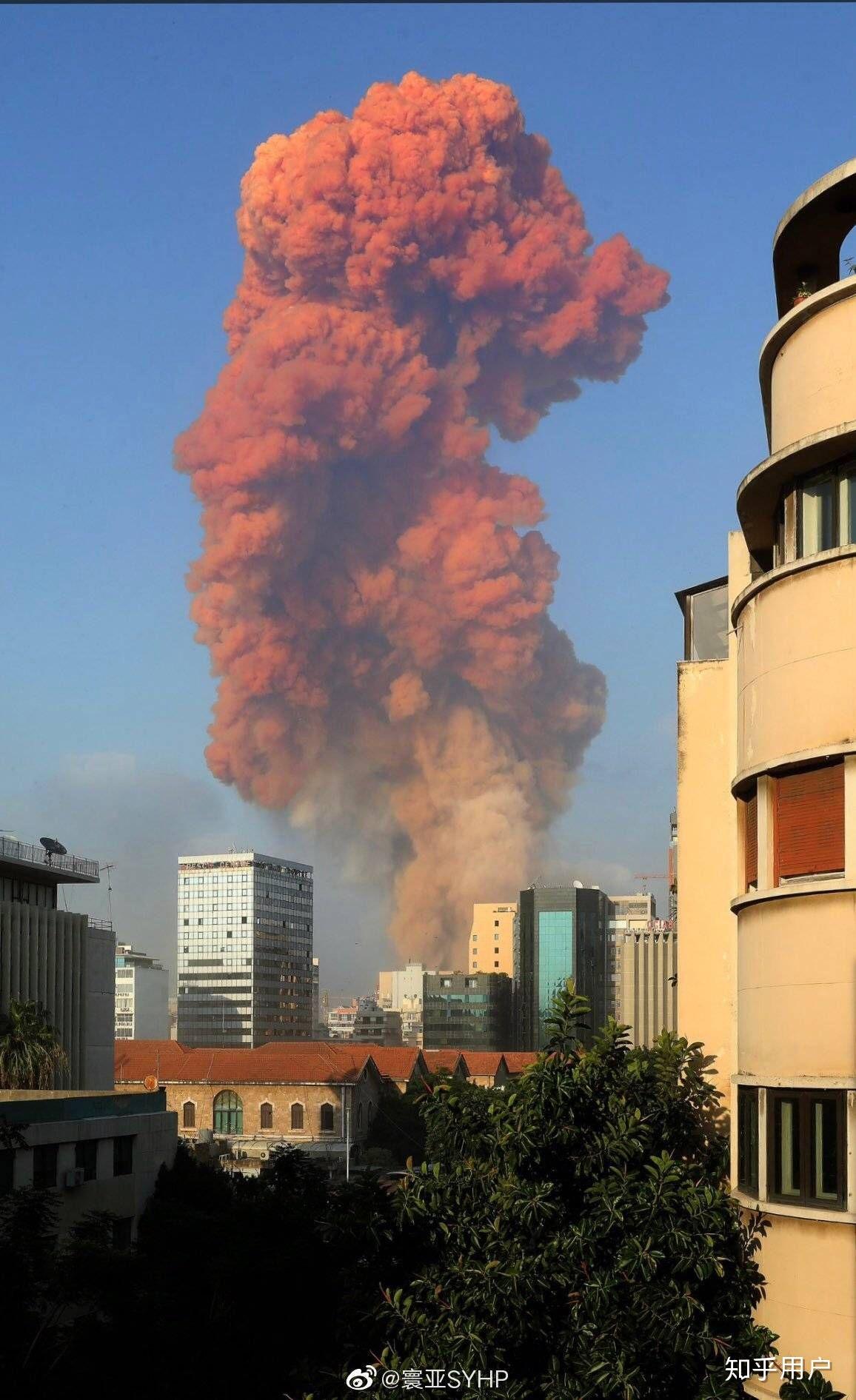 黎巴嫩首都发生巨大爆炸,或由存放的 2700 吨硝酸铵引起,目前情况如何