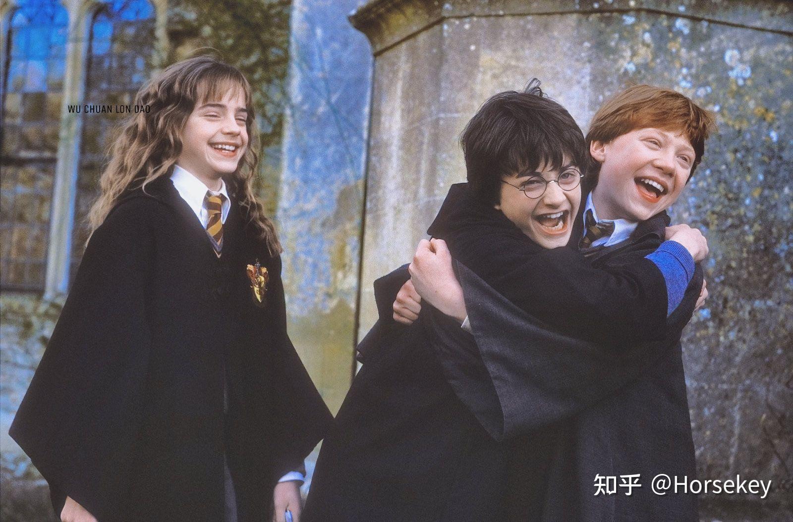 求哈利波特三人组小时候照片
