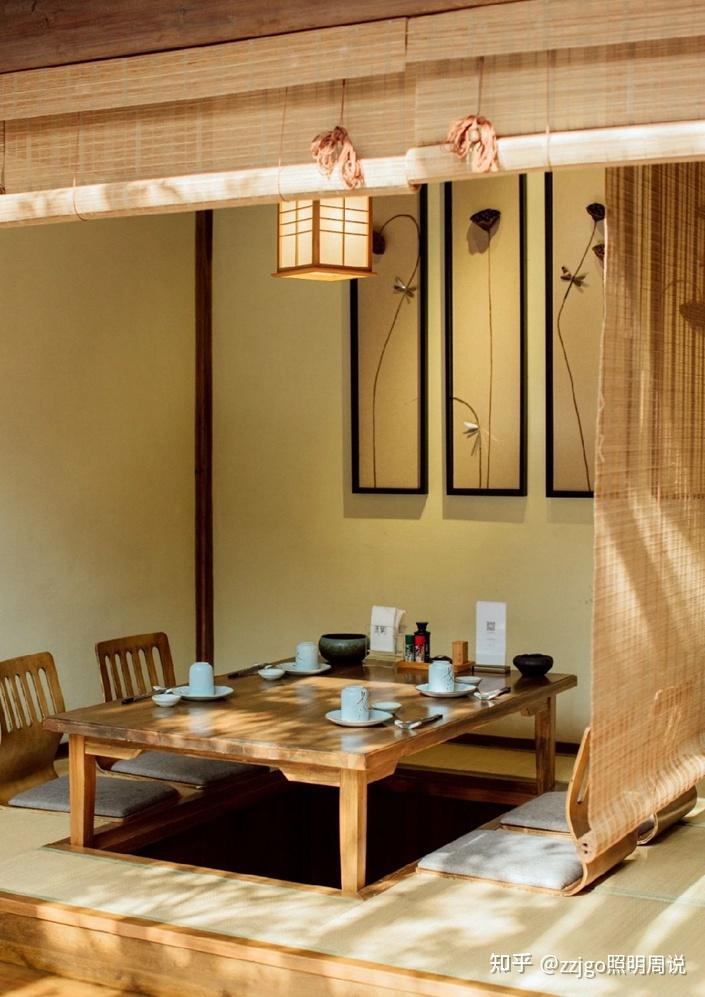 日式餐厅照明概念设计 - 知乎