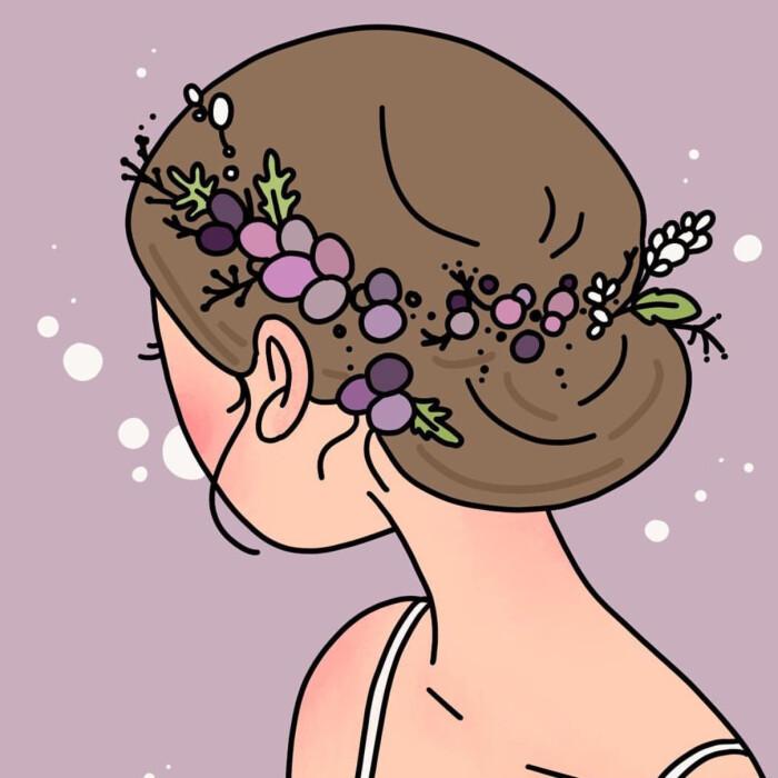 有哪些看起来很可爱的女生无水印头像