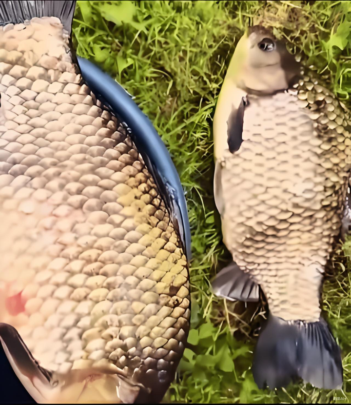 炸锅!广东钓友钓 5 斤 "鲫鱼王" 超桶口,网友惊呆:这是成精了?
