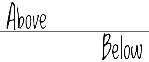 英语中表示“上下”的常用介词(三)—— above 和 below - 知乎